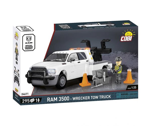 COBI: Set de construcție camion de tractare Dodge RAM 3500 (24611)