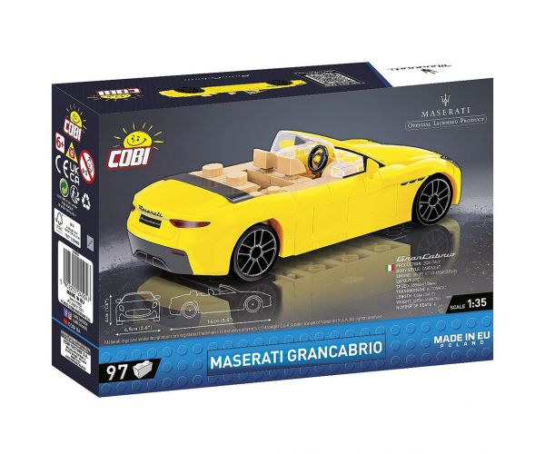 COBI: Maserati GranCabrio autó építőjáték (24504)