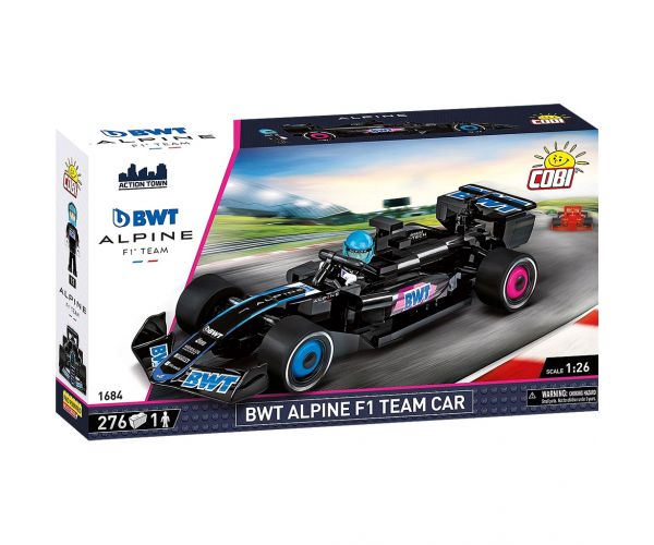 COBI: BWT Alpine F1 Team Car versenyautó építőjáték (1684)
