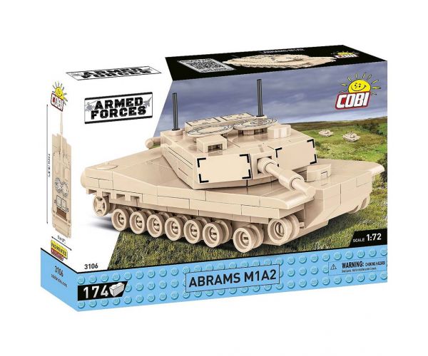 COBI: Set de construcție tanc Abrams M1A2 (3106)