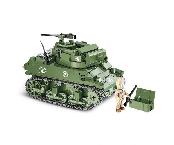 COBI: Set de construcție tanc H.M.C. M8 Scott din Al Doilea Război Mondial (2279)