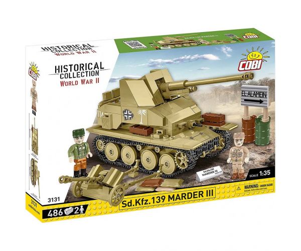 COBI: Set de construcție tanc Sd.Kfz. 139 Marder III (3131)