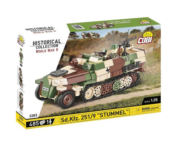 COBI: Set de construcție vehicul blindat Sd.Kfz. 251/9 Stummel (3096)