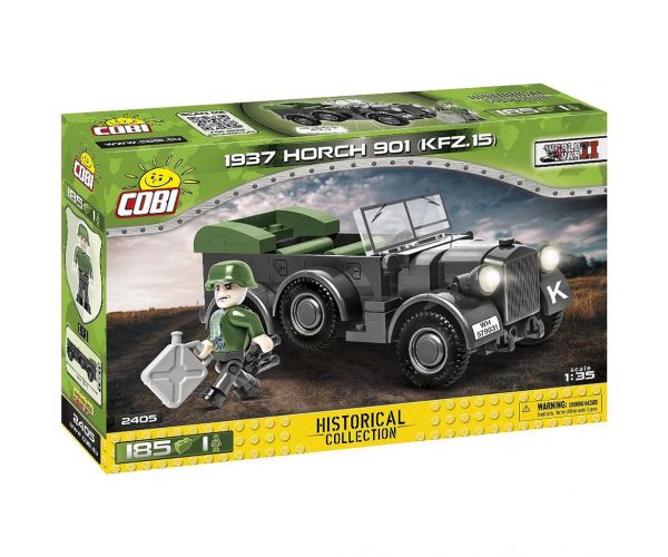 COBI: Set de construcție vehicul militar 1937 Horch 901 kfz.15 (2405)