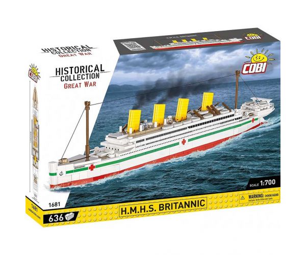 COBI: Set de construit navă H.M.H.S. Britannic (1681)