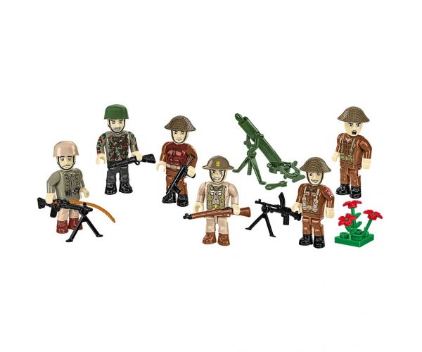 COBI: Set de figurine Bătălia de la Monte Cassino (WWII) (2063)