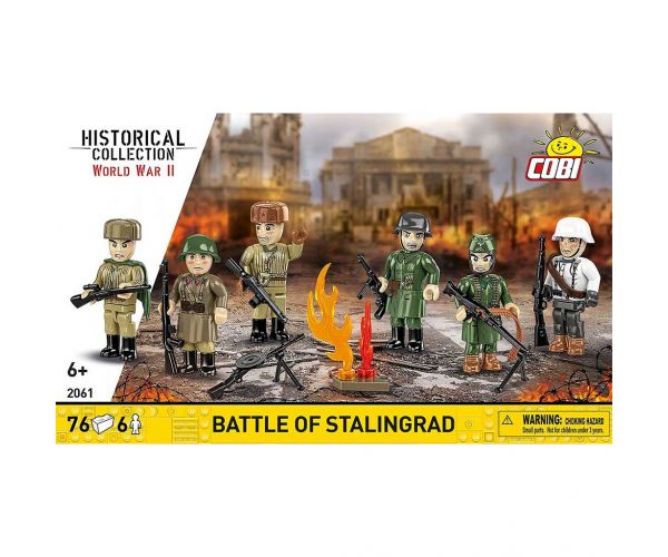 COBI: Set de figurine Bătălia de la Stalingrad (Al Doilea Război Mondial) (2061)