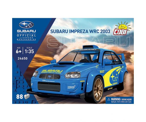 COBI: Subaru Impreza WRC 2003 — set de construcție auto (24650)