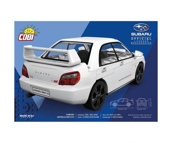 COBI: Subaru Impreza WRX STI set de construcție auto (24649)