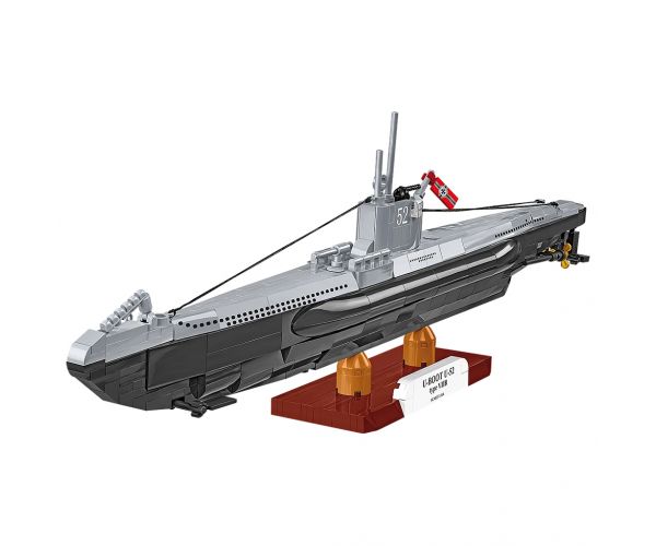 COBI: Submarinul U-52 din al II‑lea Război Mondial (Tip VIIB) — set de construit navă (4852)
