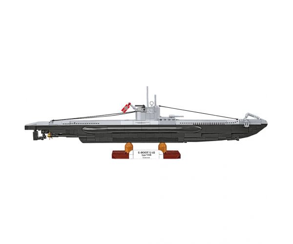 COBI: Submarinul U-52 din al II‑lea Război Mondial (Tip VIIB) — set de construit navă (4852)