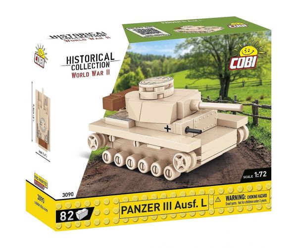 COBI: Tanc german Panzer III Ausf. L – joc de construcție (3090)