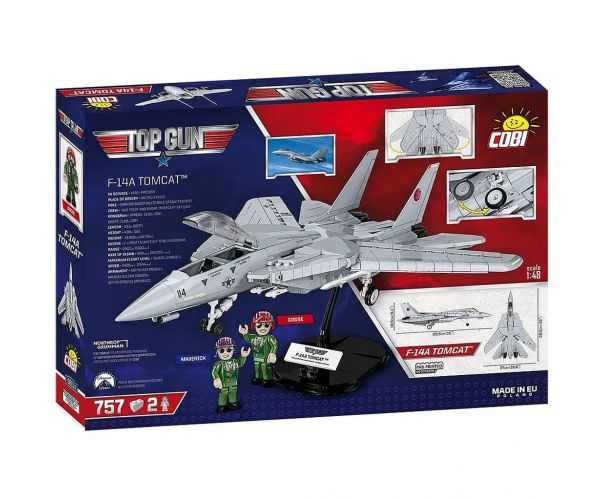 COBI: Top Gun F-14A Tomcat™ set de construcție (5811A)