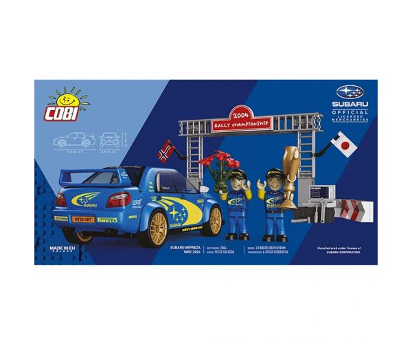 COBI: set de construcție auto Subaru Impreza WRC 2004 (24652)