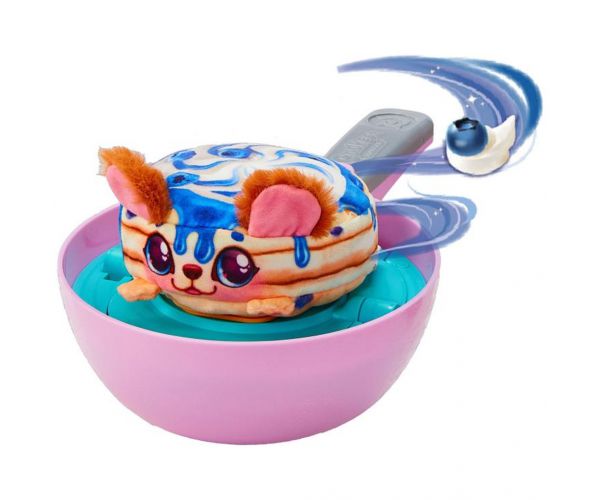 COOKEEZ Makery: Set de joacă pentru clătite Pancake Treatz cu tigaie și pluș surpriză