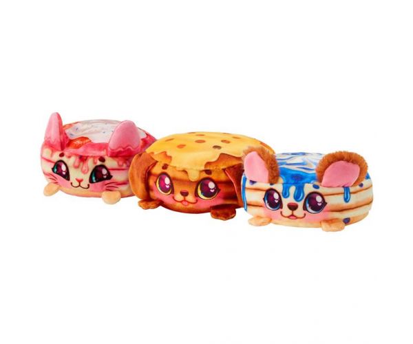 COOKEEZ Makery: Set de joacă pentru clătite Pancake Treatz cu tigaie și pluș surpriză