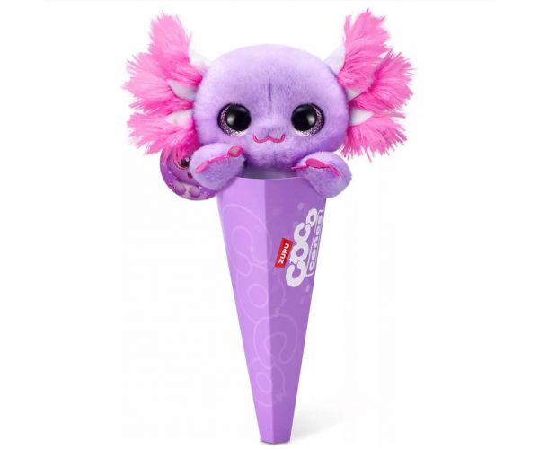 Coco Cones Originals Pebbles axolotl pluș figură, seria 1 - Zuru