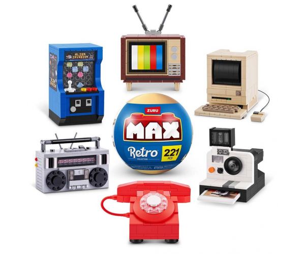Colecția MAX Retro obiecte seria 1 diverse modele