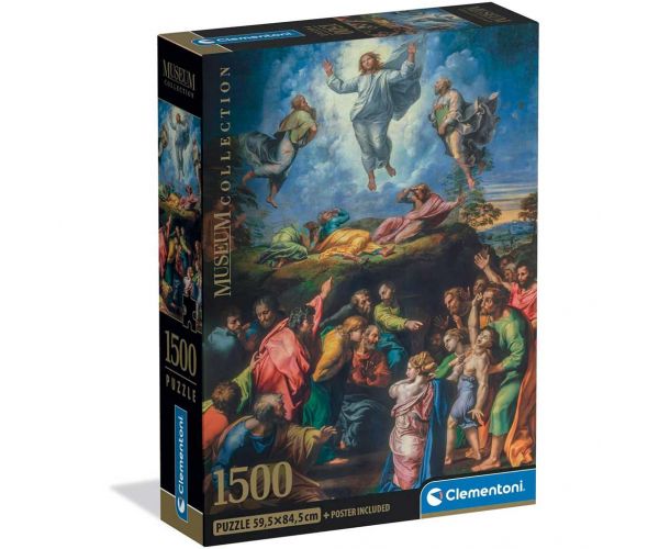 Colecția Muzeului: Transformarea lui Rafael puzzle compact de 1500 de piese - Clementoni