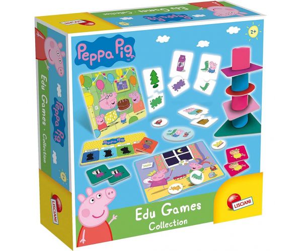 Colecție de jocuri pentru dezvoltarea abilităților Peppa Pig - Lisciani