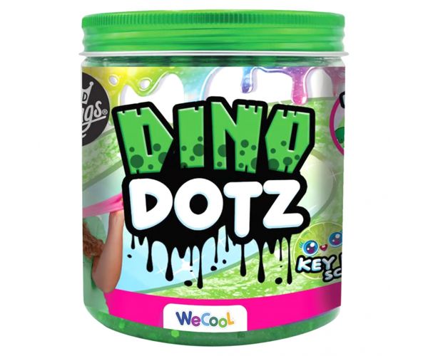 Compound Kings: Slime parfumat cu dinozauri, bile de spumă și sclipici 217gr