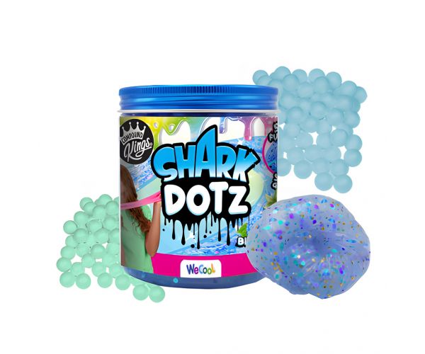 Compound Kings: Slime parfumat cu rechin, bile de spumă și sclipici 217gr