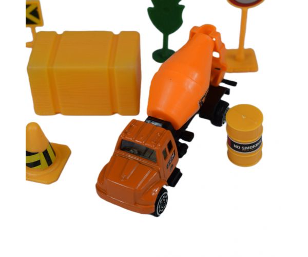 Construction Crew: Építőipari játékszett járművekkel többféle változatban 1db