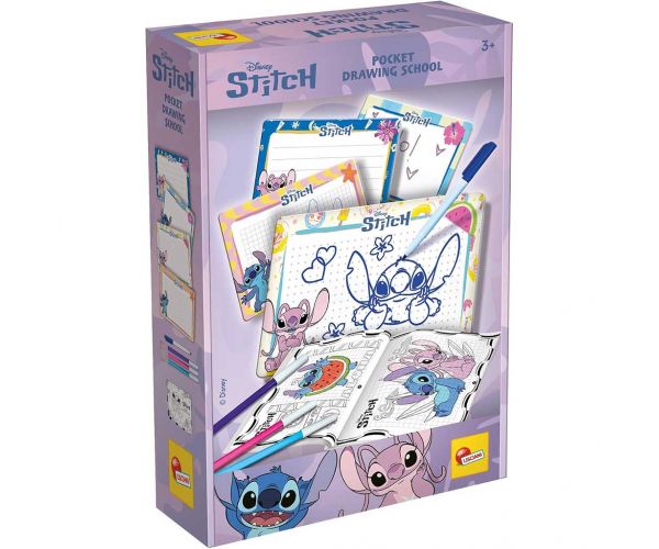 Școala de desen Disney Stitch de dimensiune mică - Lisciani