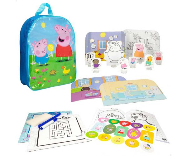 Școala de desen Peppa Purceluș în rucsac - Lisciani