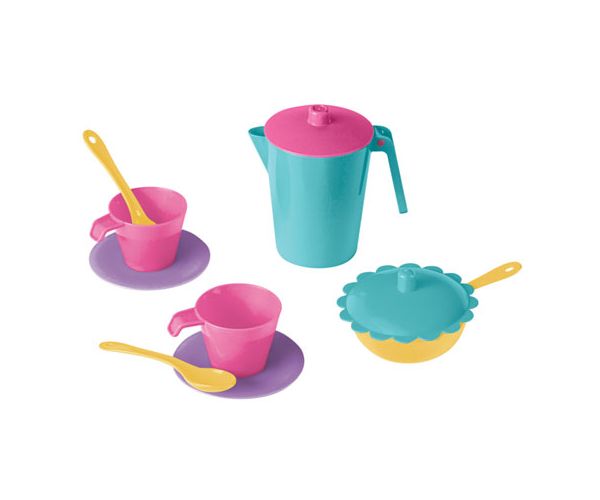 Coffe Time rózsaszín kávés készlet 2 db bögrével - Wader