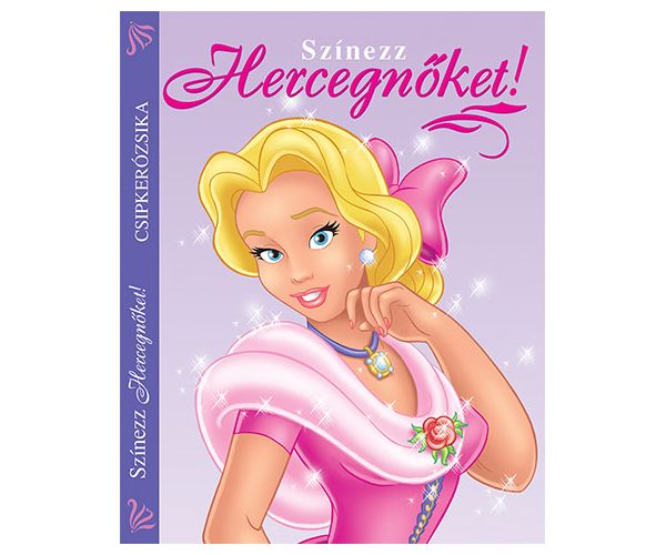 Colorează Prințese! - Sleeping Beauty caiet de colorat (versiune HU)