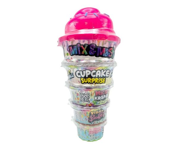 Compound Kings: Amestecă cu miros cupcake slime surpriză