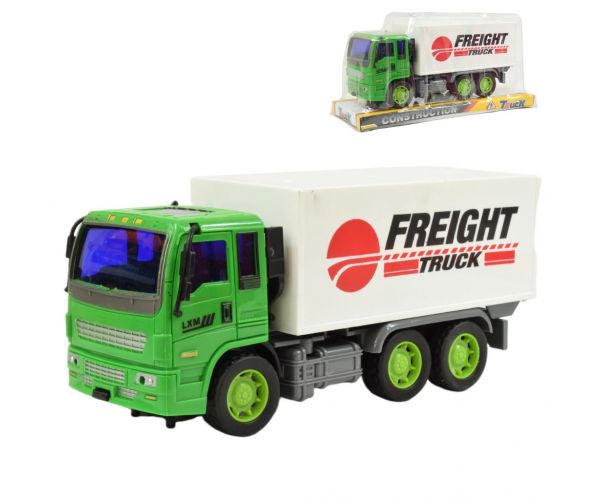 Construction Truck: Camion container dimensiune 19cm