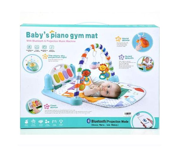 Covor muzical de joacă baby cu conexiune Bluetooth