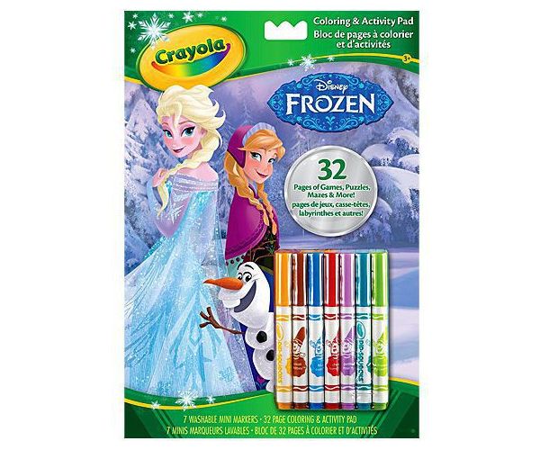 Crayola: Jégvarázs kifestő foglalkoztató szett