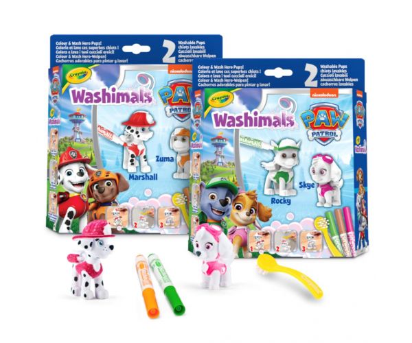 Crayola: Set Washimals Paw Patrol în mai multe variante