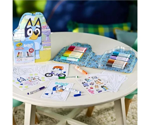 Crayola: Set creativ Bluey cu autocolante