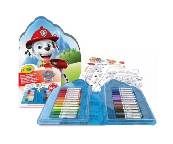 Crayola: Set creativ Patrula Cățelușilor cu autocolante