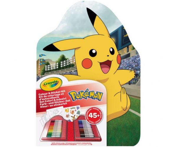 Crayola: Set creativ Pokémon cu autocolante