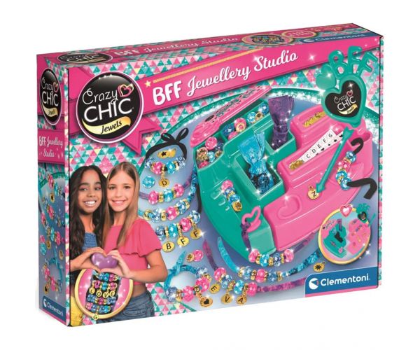 Crazy Chic: Atelierul BFF de bijuterii - set creativ - Clementoni