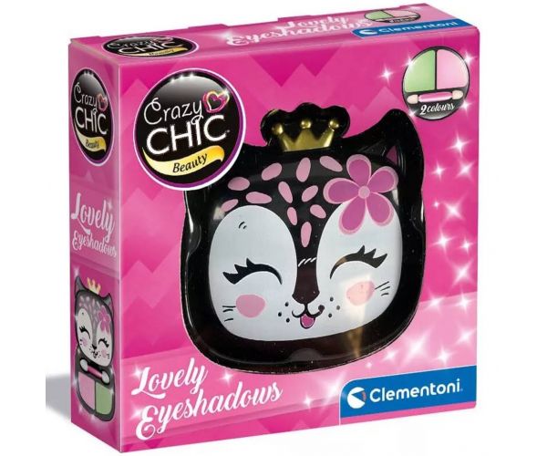 Crazy Chic: Fard de pleoape în cutie în formă de leopard - Clementoni