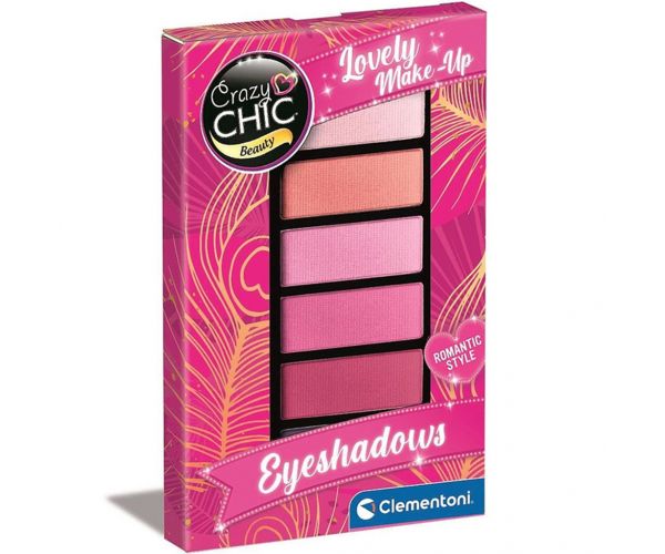 Crazy Chic: Lovely Make-Up fard de pleoape pink power 1 buc - Clementoni