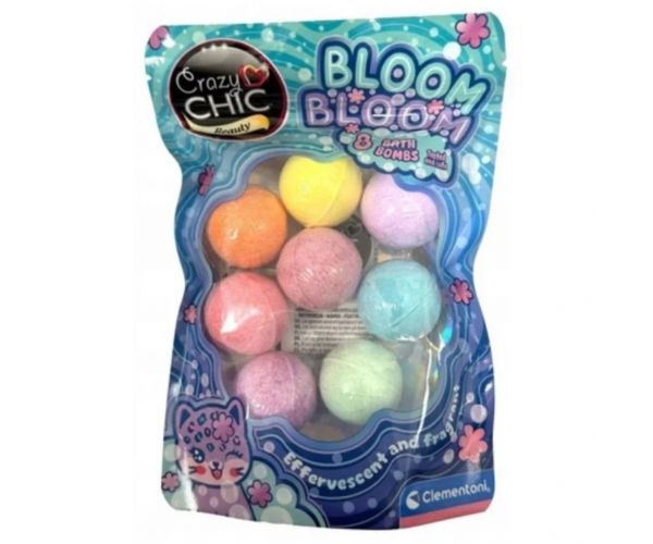 Crazy Chic: Set de 8 bombe de baie - Clementoni
