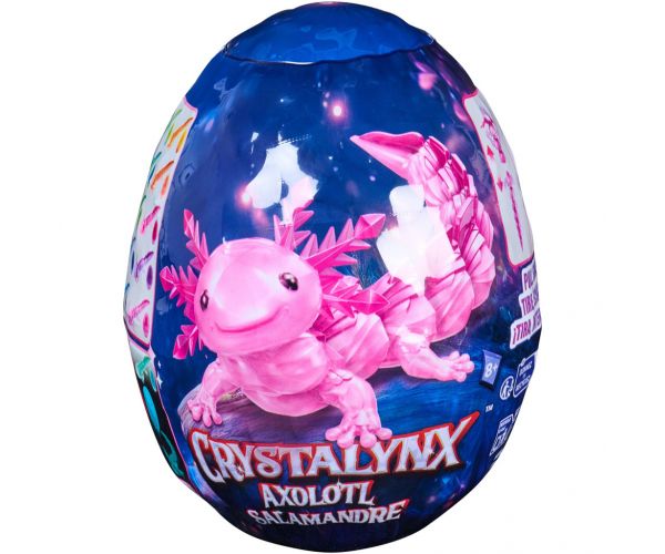 CrystaLynx: Ou surpriză Axolotl de colecție - Spin Master