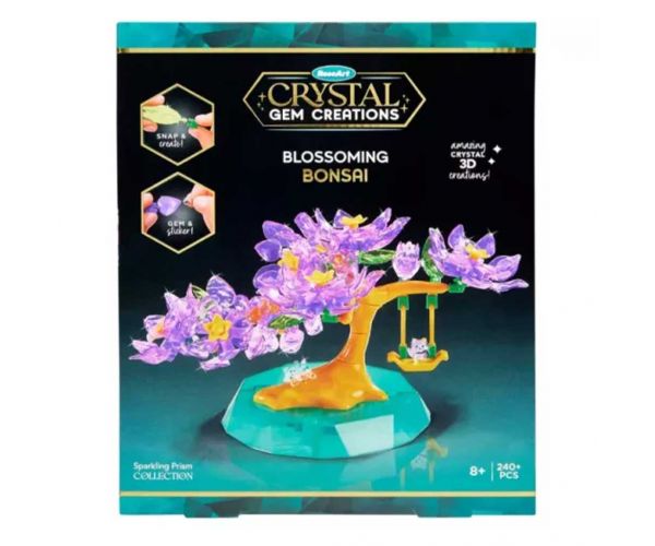 Cra-Z-Art: Creează-ți propriul bonsai 3D înflorit cu cristale
