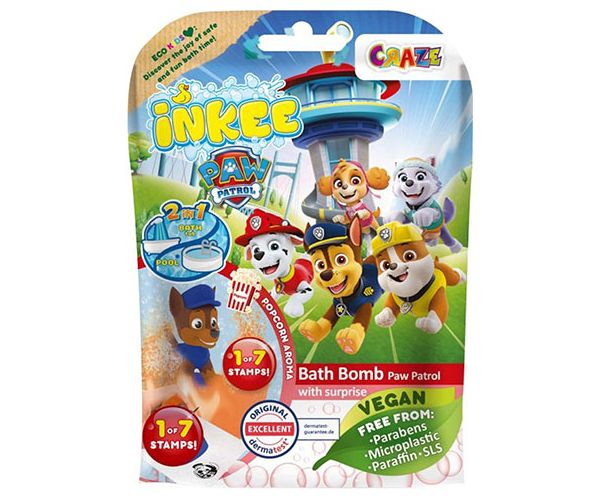 Craze: Paw Patrol bombă de baie cu figurină surpriză de colecție - EPEE
