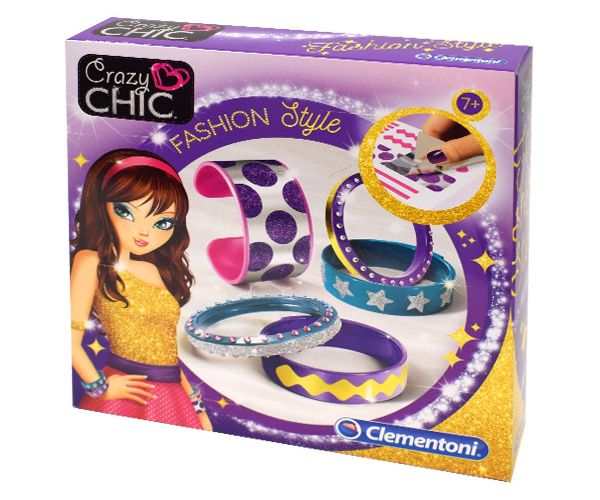Crazy Chic Fashion Style karkötő készítő szett - Clementoni