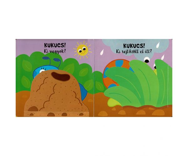 Cucu! Carte pentru bebeluși despre insecte.