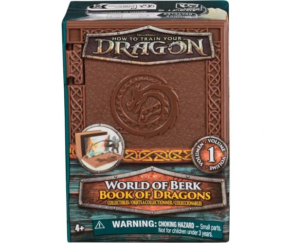 Cum să-ți dresezi dragonul: Cartea Dragonilor cu carte de dragon colecționabilă - Spin Master