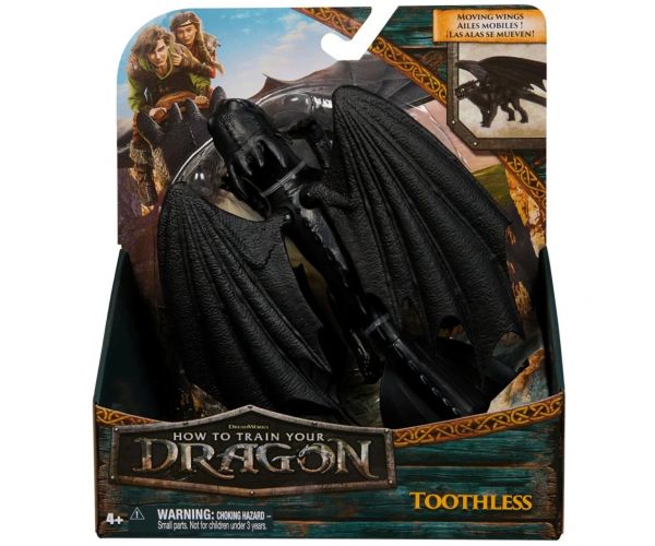 Cum să-ți dresezi dragonul: Figurina de jucărie Dragon Fără Dinți 23 cm - Spin Master